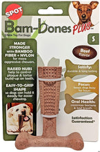 Load image into Gallery viewer, Spot Bambone Plus Beef Dog Chew Toy Small
