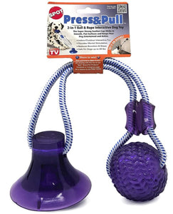 Spot Press and Pull Interactive Dog Toy Assorted Colors