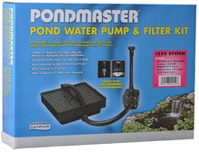 Load image into Gallery viewer, Pondmaster Pond Water Pump and Filter Kit
