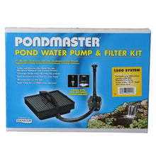 Load image into Gallery viewer, Pondmaster Pond Water Pump and Filter Kit
