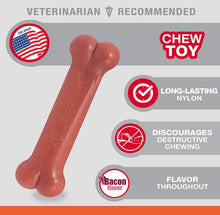 Load image into Gallery viewer, Nylabone Dura Chew Bone Bacon Flavor Regular
