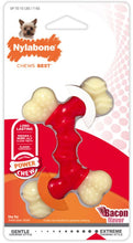 Load image into Gallery viewer, Nylabone Dura Chew Double Bone Bacon Flavor
