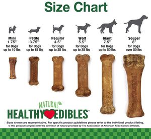 Nylabone Healthy Edibles Chews Roast Beef Petite