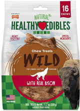 Load image into Gallery viewer, Nylabone Healthy Edibles Natural Wild Bison Chew Treats Small
