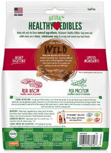 Load image into Gallery viewer, Nylabone Healthy Edibles Natural Wild Bison Chew Treats Small
