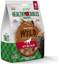 Load image into Gallery viewer, Nylabone Healthy Edibles Natural Wild Bison Chew Treats Small
