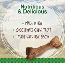 Load image into Gallery viewer, Nylabone Healthy Edibles Natural Wild Bison Chew Treats Small
