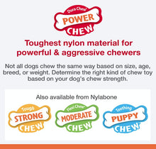 Load image into Gallery viewer, Nylabone Power Chew Wishbone Dog Chew Toy Bison Flavor
