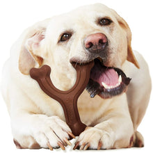 Load image into Gallery viewer, Nylabone Power Chew Wishbone Dog Chew Toy Bison Flavor
