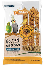 Load image into Gallery viewer, Sunseed Golden Millet Spray Natural Bird Treat
