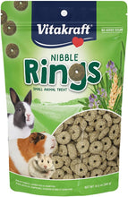 Load image into Gallery viewer, VitaKraft Nibble Rings Small Animal Treats
