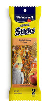 Load image into Gallery viewer, Vitakraft Crunch Sticks Apple and Honey Cockatiels Treats
