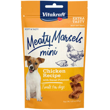 Load image into Gallery viewer, Vitakraft Meaty Morsels Mini Chicken Recipe with Sweet Potato Dog Treat
