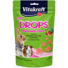 Load image into Gallery viewer, Vitakraft Star Drops Watermelon Flavor Treat for Rabbits, Guinea Pigs and Chinchillas
