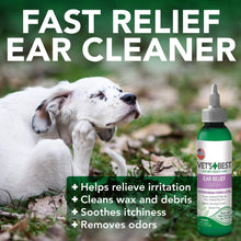 Load image into Gallery viewer, Vets Best Ear Relief Wash Natural Formula Alcohol-Free for Dogs
