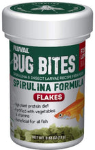 Load image into Gallery viewer, Fluval Bug Bites Spirulina Formula Flakes
