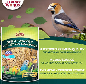 Living World Spray Millet for Birds