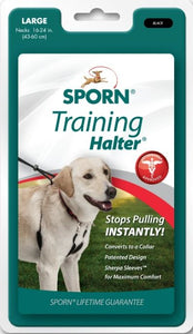 Sporn Original Training Halter for Dogs Black