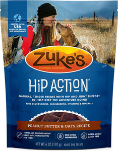 Zukes Hip Action Treats Peanut Butter and Oats