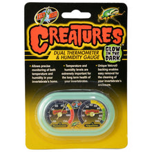 Load image into Gallery viewer, Zoo Med Creatures Dual Thermometer and Humidity Gauge

