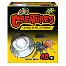 Load image into Gallery viewer, Zoo Med Creatures Creature Dome Lamp Fixture
