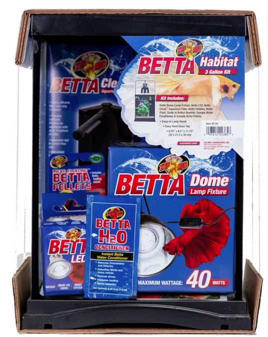 Zoo Med Betta Habitat Kit 3 Gallon