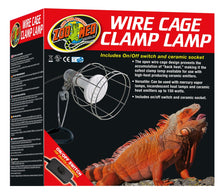 Load image into Gallery viewer, Zoo Med Wire Cage Clamp Lamp for Reptiles
