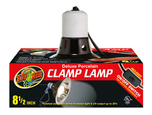 Zoo Med Deluxe Porcelain Clamp Lamp for Reptiles