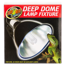 Load image into Gallery viewer, Zoo Med Deep Dome Lamp Fixture 8.5 Wide
