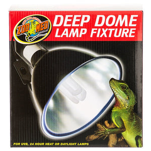 Zoo Med Deep Dome Lamp Fixture 8.5 Wide