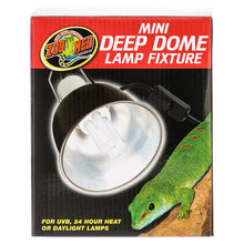 Load image into Gallery viewer, Zoo Med Mini Deep Dome Lamp Fixture for Reptiles
