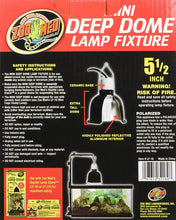 Load image into Gallery viewer, Zoo Med Mini Deep Dome Lamp Fixture for Reptiles
