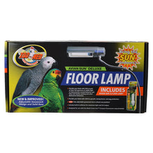 Load image into Gallery viewer, Zoo Med Avian Sun Deluxe Floor Lamp with Avian Sub 5.0 UVB Bulb
