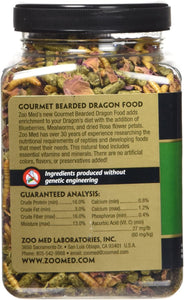 Zoo Med Gourmet Bearded Dragon Food