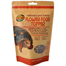 Load image into Gallery viewer, Zoo Med Tortoise and Box Turtle Flower Food Topper
