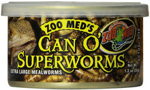 Load image into Gallery viewer, Zoo Med Can O Superworms Extra Large Mealworms
