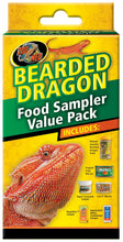 Load image into Gallery viewer, Zoo Med Bearded Dragon Food Sample Value Pack
