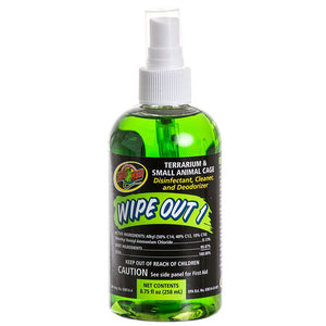 Zoo Med Wipe Out 1 Terrarium Cleaner, Disinfectant and Deodorizer