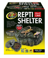 Load image into Gallery viewer, Zoo Med Repti Shelter 3 in 1 Cave for Reptiles
