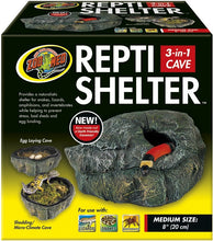 Load image into Gallery viewer, Zoo Med Repti Shelter 3 in 1 Cave for Reptiles
