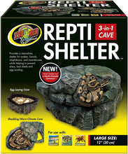 Load image into Gallery viewer, Zoo Med Repti Shelter 3 in 1 Cave for Reptiles
