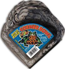 Load image into Gallery viewer, Zoo Med Repti Rock Corner Bowl for Reptiles
