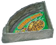 Load image into Gallery viewer, Zoo Med Repti Rock Corner Bowl for Reptiles
