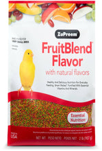 Load image into Gallery viewer, ZuPreem FruitBlend Flavor with Natural Flavors Bird Food for Very Small Birds
