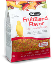 Load image into Gallery viewer, ZuPreem FruitBlend Flavor with Natural Flavors Bird Food for Very Small Birds
