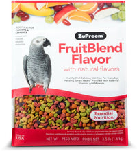 Load image into Gallery viewer, ZuPreem FruitBlend Flavor with Natural Flavors Bird Food for Parrots and Conures
