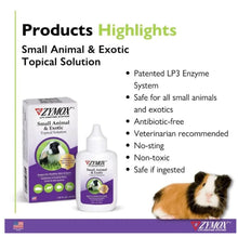 Load image into Gallery viewer, Zymox Small Animal &amp; Exotic Topical Solution
