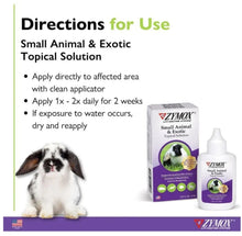 Load image into Gallery viewer, Zymox Small Animal &amp; Exotic Topical Solution
