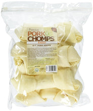 Load image into Gallery viewer, Pork Chomps Baked Knot Bones 6-7 Inch
