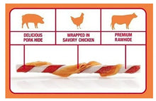 Load image into Gallery viewer, Healthy Hide Good n Fun Triple-Flavor Twists Regular Chicken, Pork and Beef Hide
